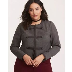 Like New Torrid Fitted Military Jacket (2X)